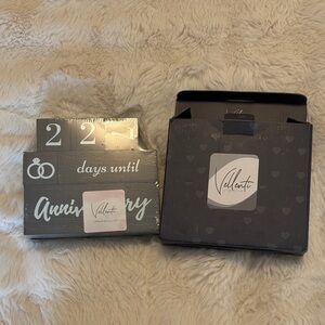 Gray Wedding/Anniversary Countdown Blocks
